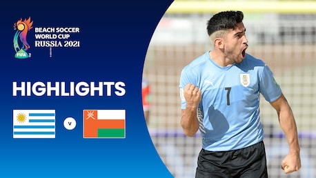 Uruguai x Omã | Grupo D | Copa do Mundo FIFA de Futebol de Areia de 2021, na Rússia | Melhores Momentos