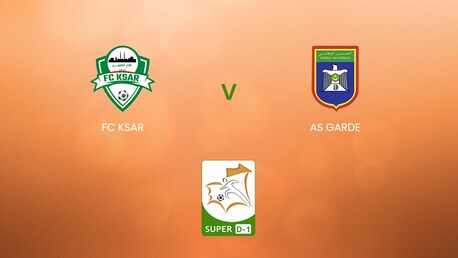 FC Ksar x AS Garde | Super D-1 2024/25 | Mauritânia | Jogo completo