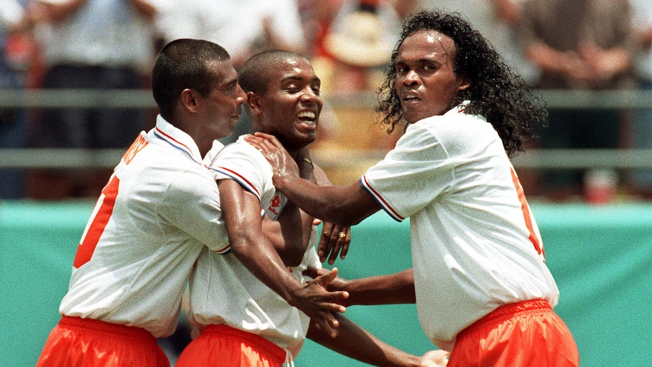 Das Tor von Bryan Roy 77' | Marokko - Niederlande | FIFA Fussball-Weltmeisterschaft USA 1994™