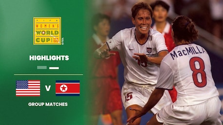 USA - DVR Korea | Gruppe A | FIFA Frauenfussball-Weltmeisterschaft USA 1999™ | Highlights