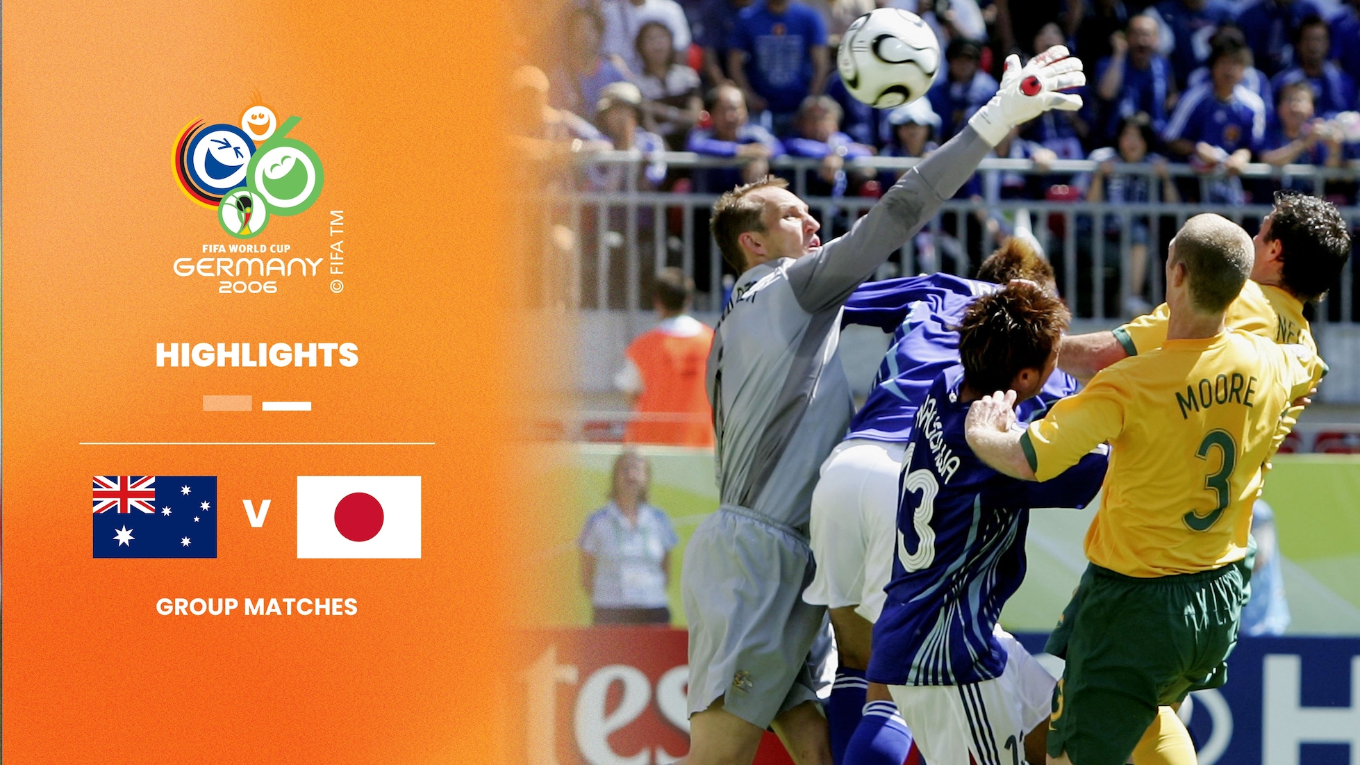 Australien - Japan | Gruppe F | FIFA Fussball-Weltmeisterschaft Deutschland 2006™ | Highlights