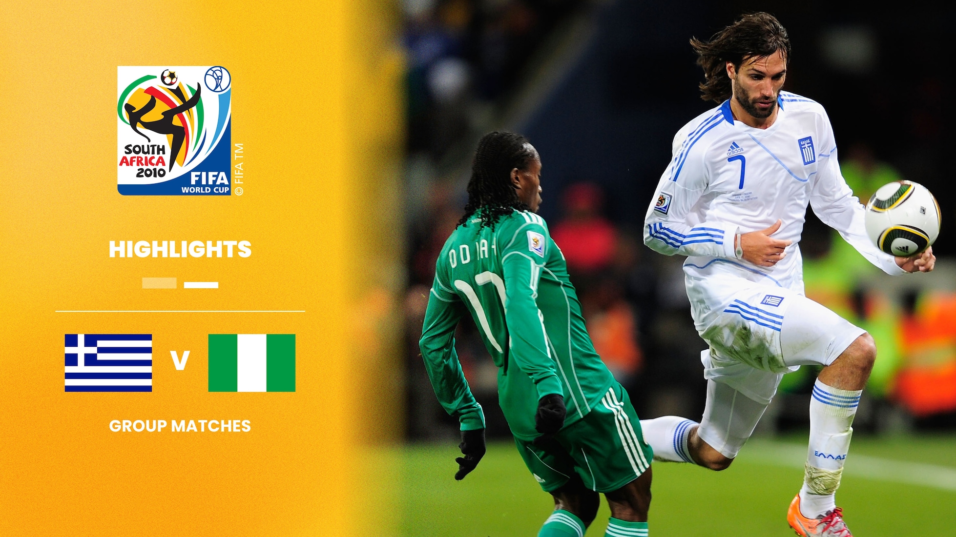 Grecia vs Nigeria | Grupo B | Copa Mundial de la FIFA Sudáfrica 2010™ | Highlights
