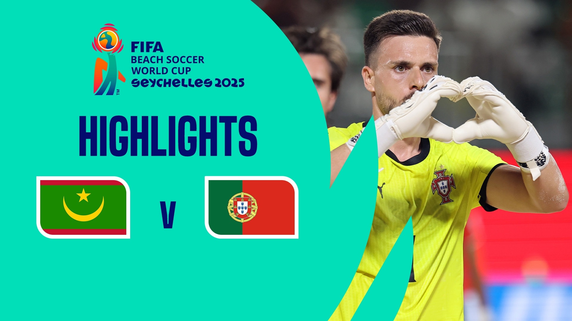 Mauritânia x Portugal | Grupo B | Copa do Mundo de Beach Soccer da FIFA Seicheles 2025™ | Melhores momentos