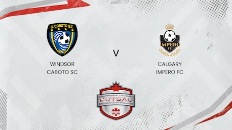 Windsor Caboto SC - Calgary Impero FC | Championnat Canadien de Futsal Féminin 2025 | Match complet