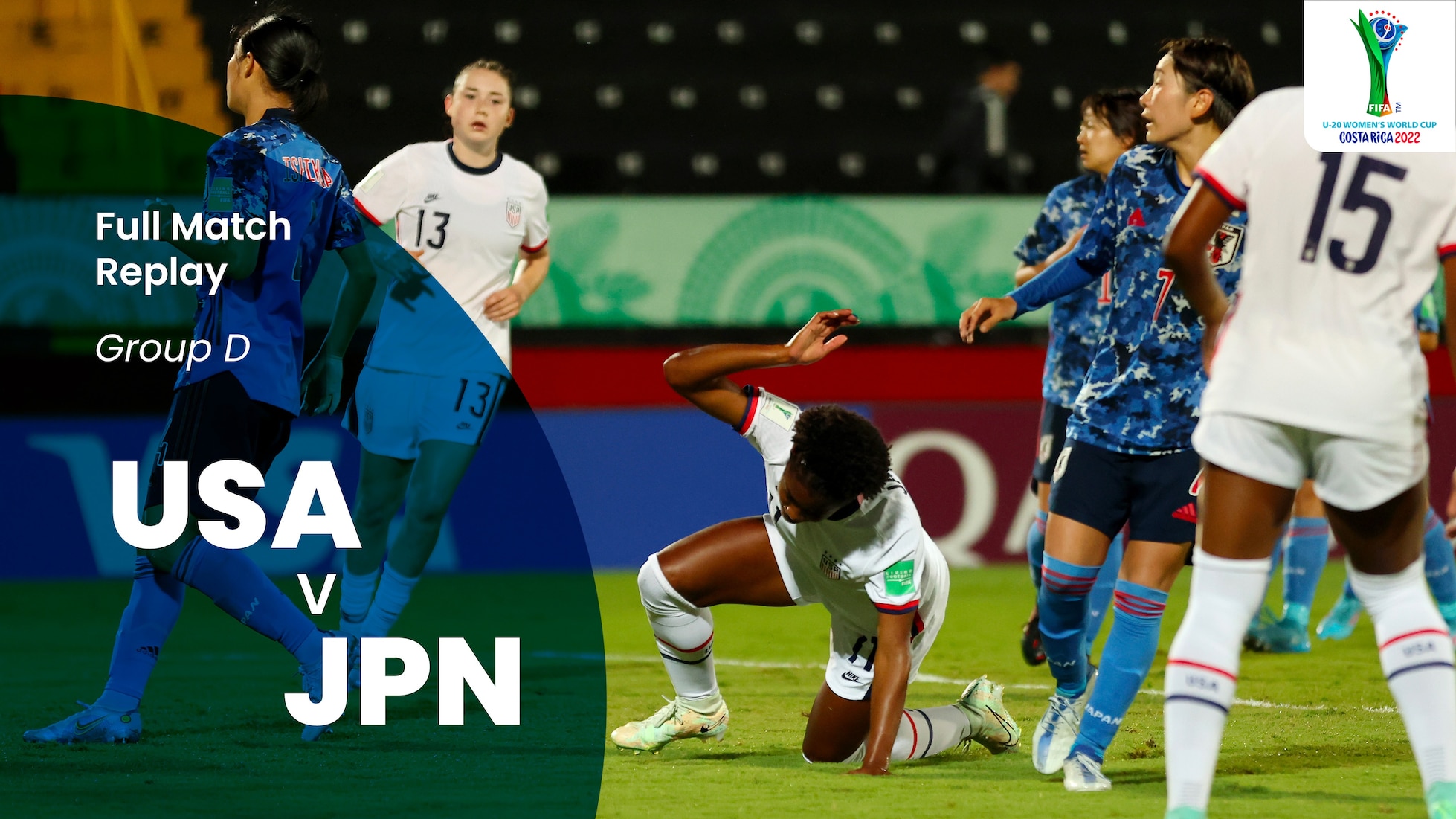 États-Unis - Japon | Groupe D | Coupe du Monde Féminine U-20 de la FIFA, Costa Rica 2022™ | Match complet