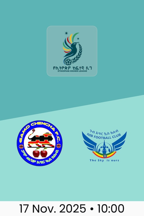 Gamo Chencha - NIB | Ethiopian Higher League 2025