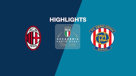 AC Milan - Zbrojovka Brno | Memorial Paolo Rossi Maschile U-14 2025 | Highlights