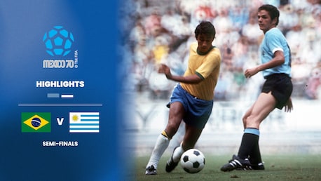 Brasilien - Uruguay | Halbfinale | FIFA Fussball-Weltmeisterschaft Mexiko 1970™ | Highlights