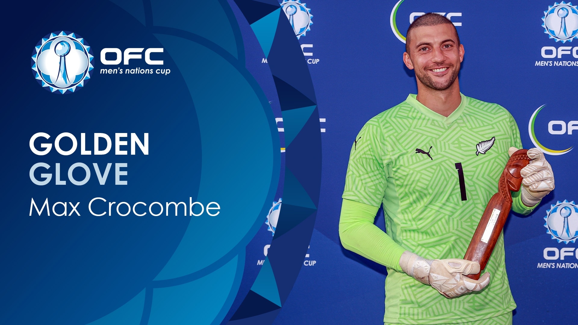 Max Crocombe | Gant d'Or | OFC Men’s Nations Cup
