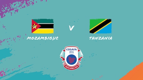 Mozambique vs Tanzania | Grupo B | 2024 COSAFA Beach Soccer | Partido completo