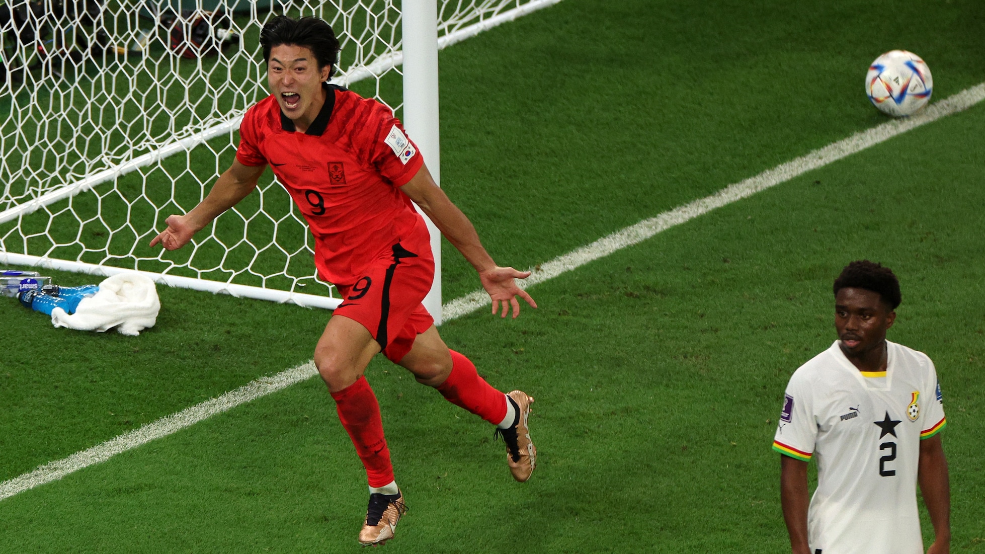 Cho Guesung Goal 61' | Korea Republic v Ghana | FIFA World Cup Qatar 2022™