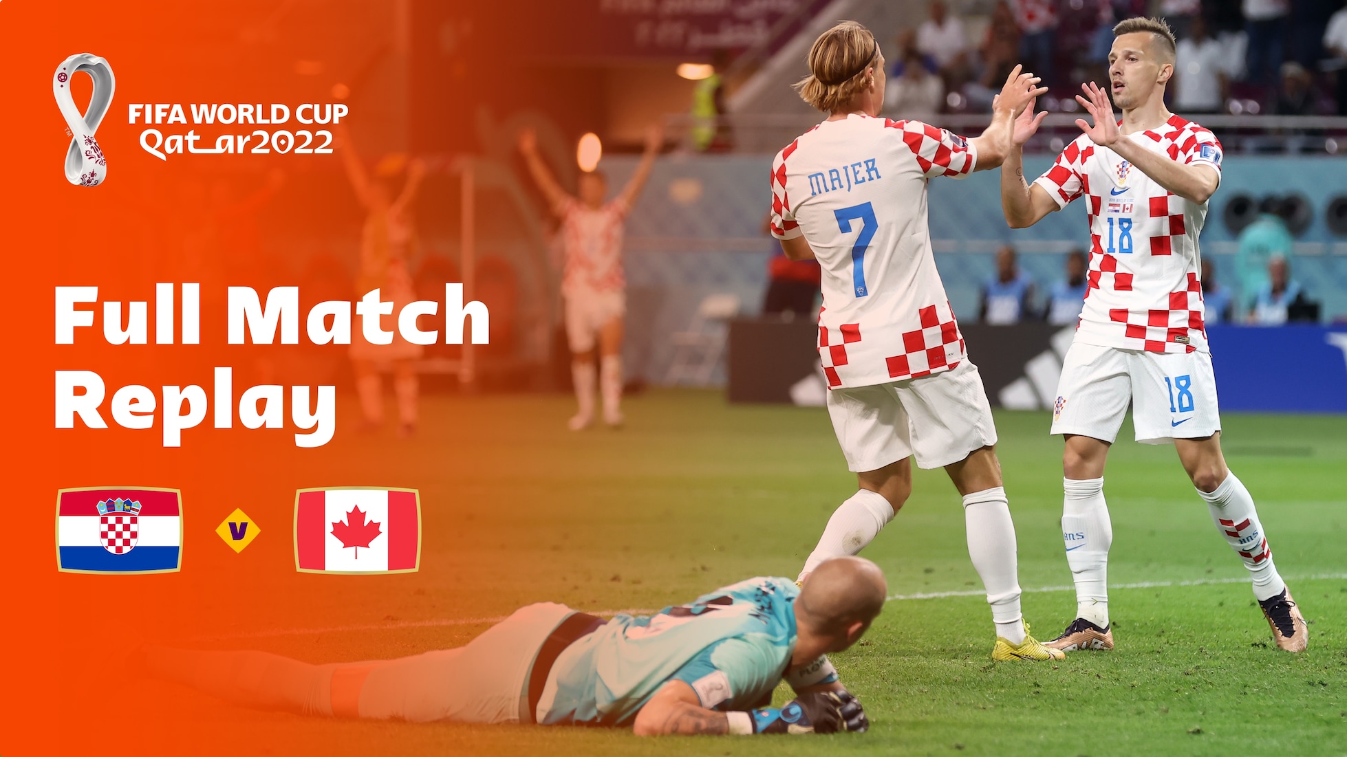 Kroatien - Kanada | Gruppe F | FIFA Fussball-Weltmeisterschaft Katar 2022™ | Spiel in voller Länge