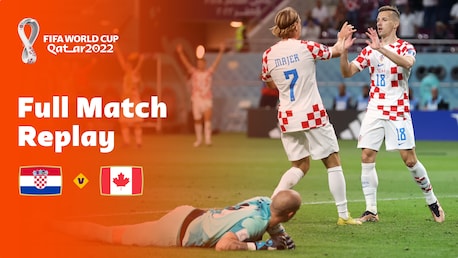 Kroatien - Kanada | Gruppe F | FIFA Fussball-Weltmeisterschaft Katar 2022™ | Spiel in voller Länge