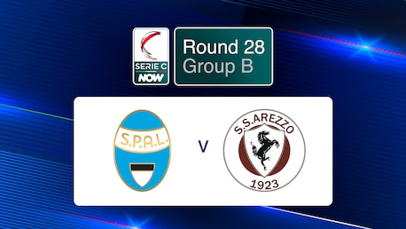 Spal v Arezzo | Serie C NOW | Full Match Replay