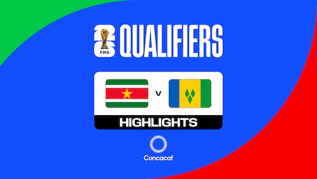 Surinam vs San Vicente y las Granadinas | Grupo F | Segunda ronda de las Eliminatorias de la Concacaf | Copa Mundial de la FIFA 26™ | Highlights