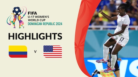Colombie - États-Unis | Groupe B | Coupe du Monde Féminine U-17 de la FIFA, République dominicaine 2024™ | Résumé vidéo