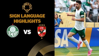 Palmeiras x Al Ahly FC | Grupo A | FIFA Club World Cup 2025™ | Melhores momentos (Linguagem de sinais)