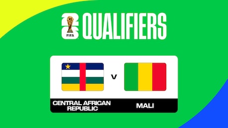 República Centro-Africana x Mali | Eliminatórias CAF da Copa do Mundo da FIFA 26™ | Jogo completo