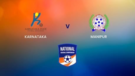 Karnataka - Manipur | Groupe B | Santosh Trophy | Match complet