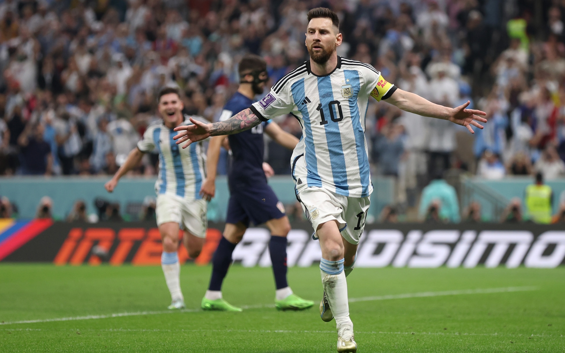 Le but de Lionel Messi 34' | Argentine - Croatie | Coupe du Monde de la FIFA, Qatar 2022™