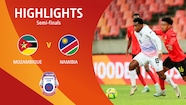 Mozambique V Namibia | Semi-finals | HOLLYWOODBETS COSAFA Cup 2024 ...