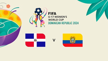 República Dominicana x Equador | Grupo A | Copa do Mundo Feminina Sub-17 da FIFA República Dominicana 2024™ | Jogo completo