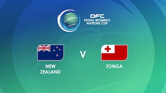 New Zealand v Tonga | Group Stage | OFC Futsal Women's Nations Cup | Full Match Replay