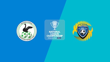 Western Springs - CF Petone | Campionato Nazionale Femminile 2025 | Match completo