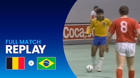 Belgio - Brasile | Semifinali | FIFA Futsal World Championship Olanda 1989™ | Match completo