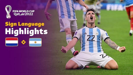 Pays-Bas - Argentine | Quarts de finale | Coupe du Monde de la FIFA, Qatar 2022™ | Résumé vidéo (Langue des signes)