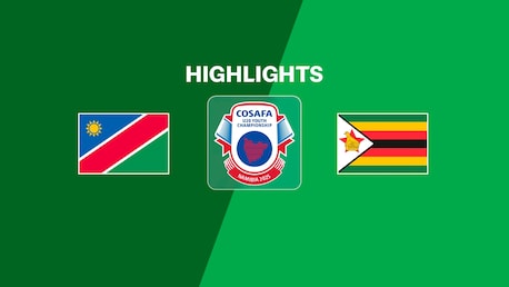Namibia - Simbabwe | Gruppenphase | COSAFA U-20 Youth Championship 2025 | Highlights