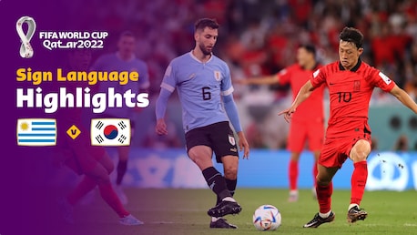 Uruguay v Korea Republic | Group H | FIFA World Cup Qatar 2022™ | Highlights (Sign Language)