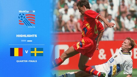 Roumanie - Suède | Quarts de finale | Coupe du Monde de la FIFA, États-Unis 1994™ | Résumé vidéo