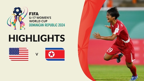 USA - Korea DVR | Halbfinale | FIFA U-17-Frauen-Weltmeisterschaft Dominikanische Republik 2024™ | Highlights