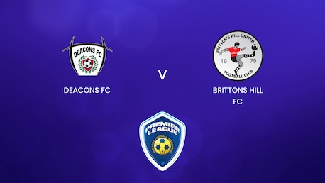 Deacons FC v Brittons Hill FC | BFA Premier League 2025 | Full Match Replay