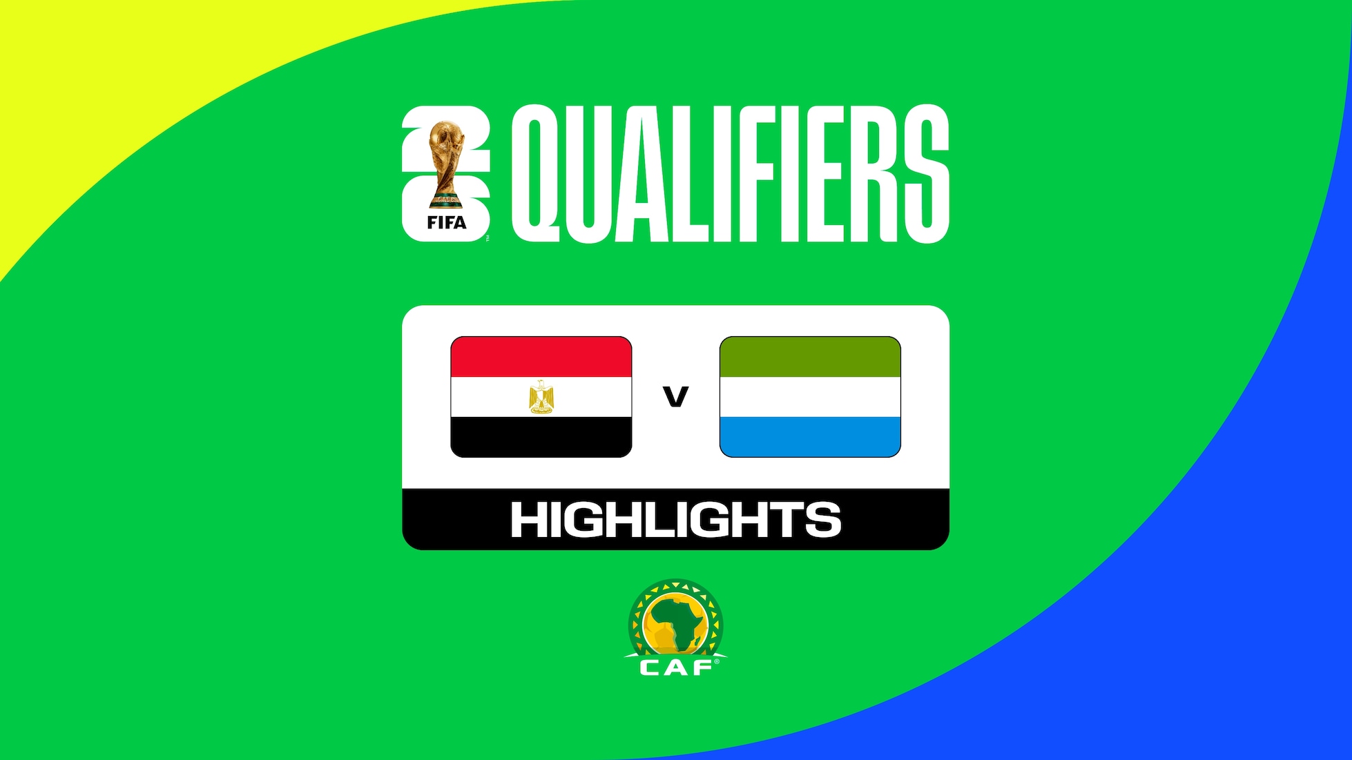 Ägypten - Sierra Leone | CAF-Quali für die FIFA WM 2026™ | Highlights