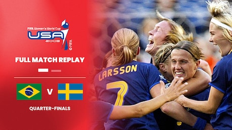Brazil v Sweden | Quarter-finals | FIFA Women's World Cup USA 2003™ | Full Match Replay