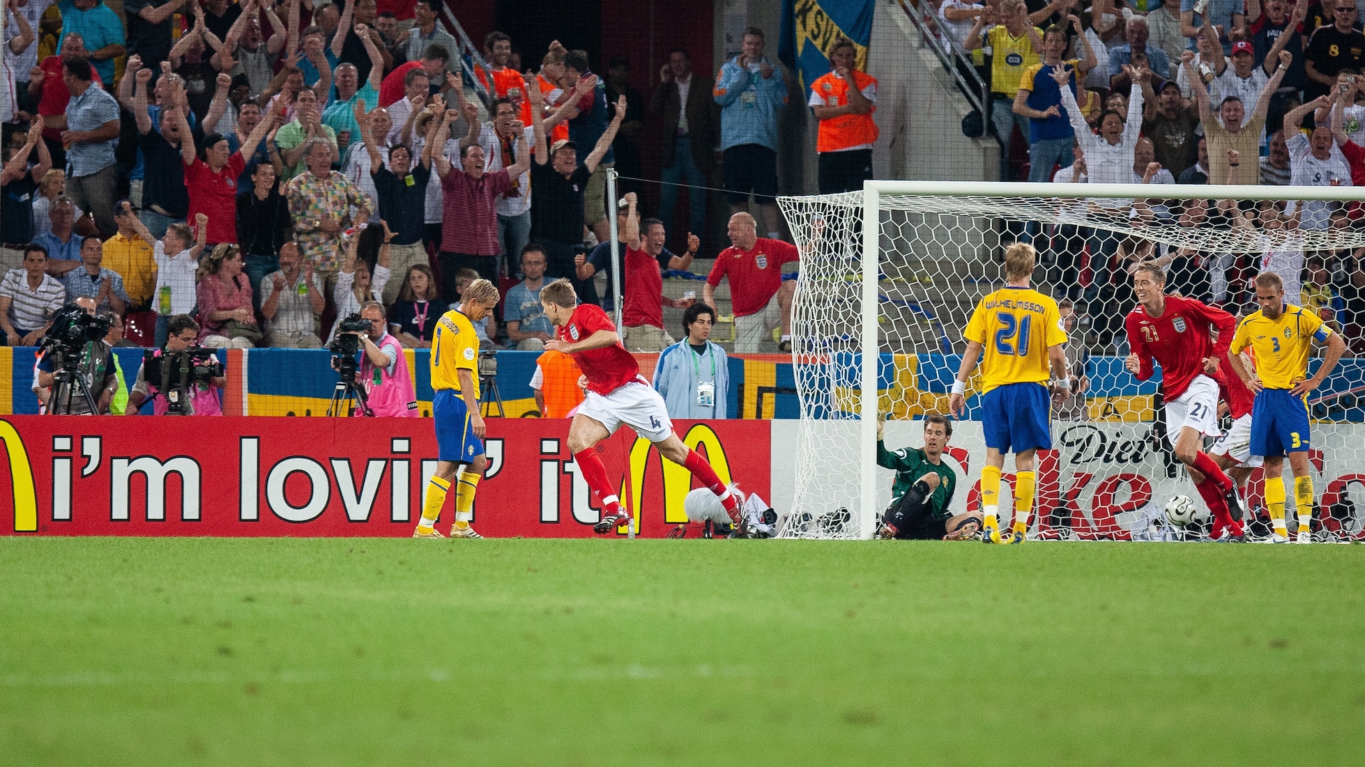 Das Tor von Steven Gerrard 85' | Schweden - England | FIFA Fussball-Weltmeisterschaft Deutschland 2006™