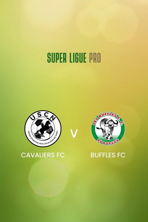 Cavaliers FC vs Buffles FC | Super Ligue Pro 2024/25 | Partido completo
