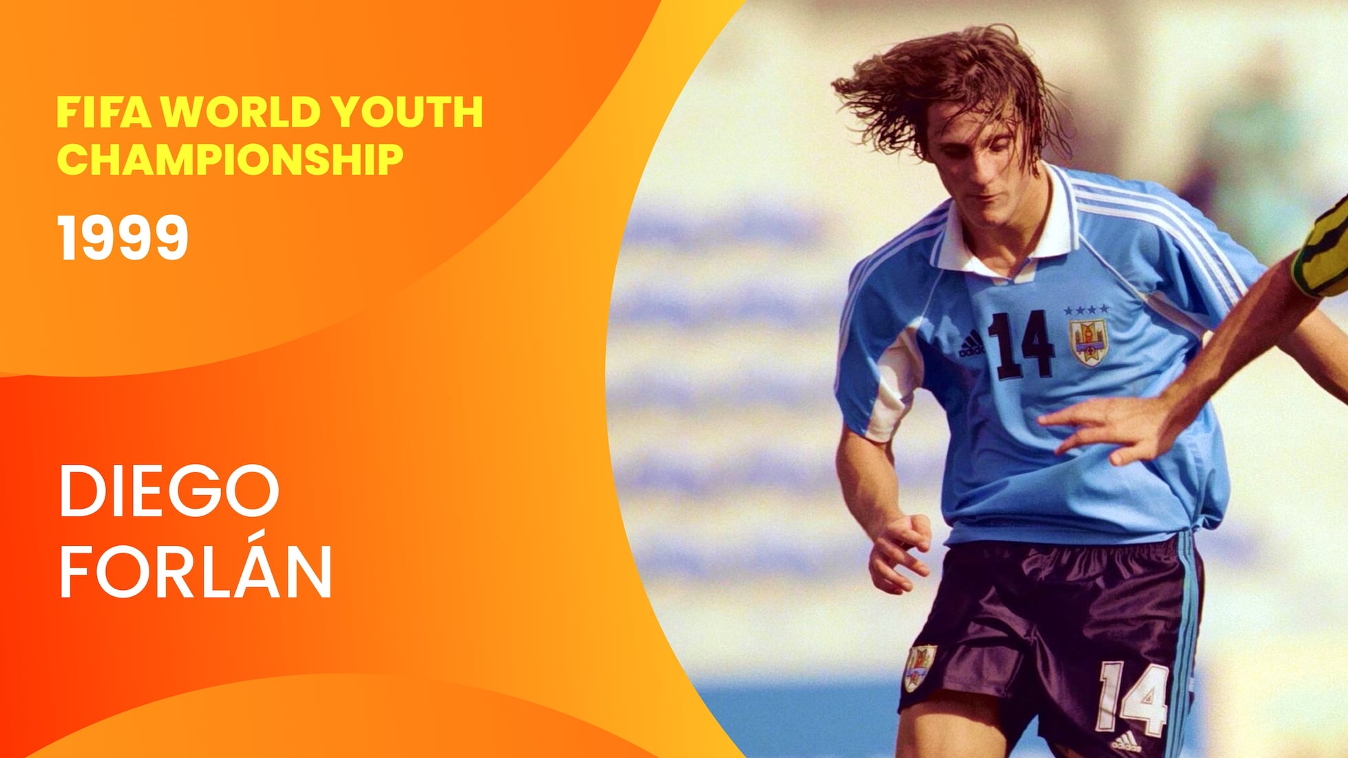 Diego Forlán aos 19 | Campeonato Mundial FIFA Sub-20 de 1999, na Nigéria