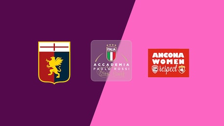 Genoa CFC Femenino vs Ancona Femenino | Memorial Paolo Rossi 2025 – Femenino Sub-17 | Partido completo