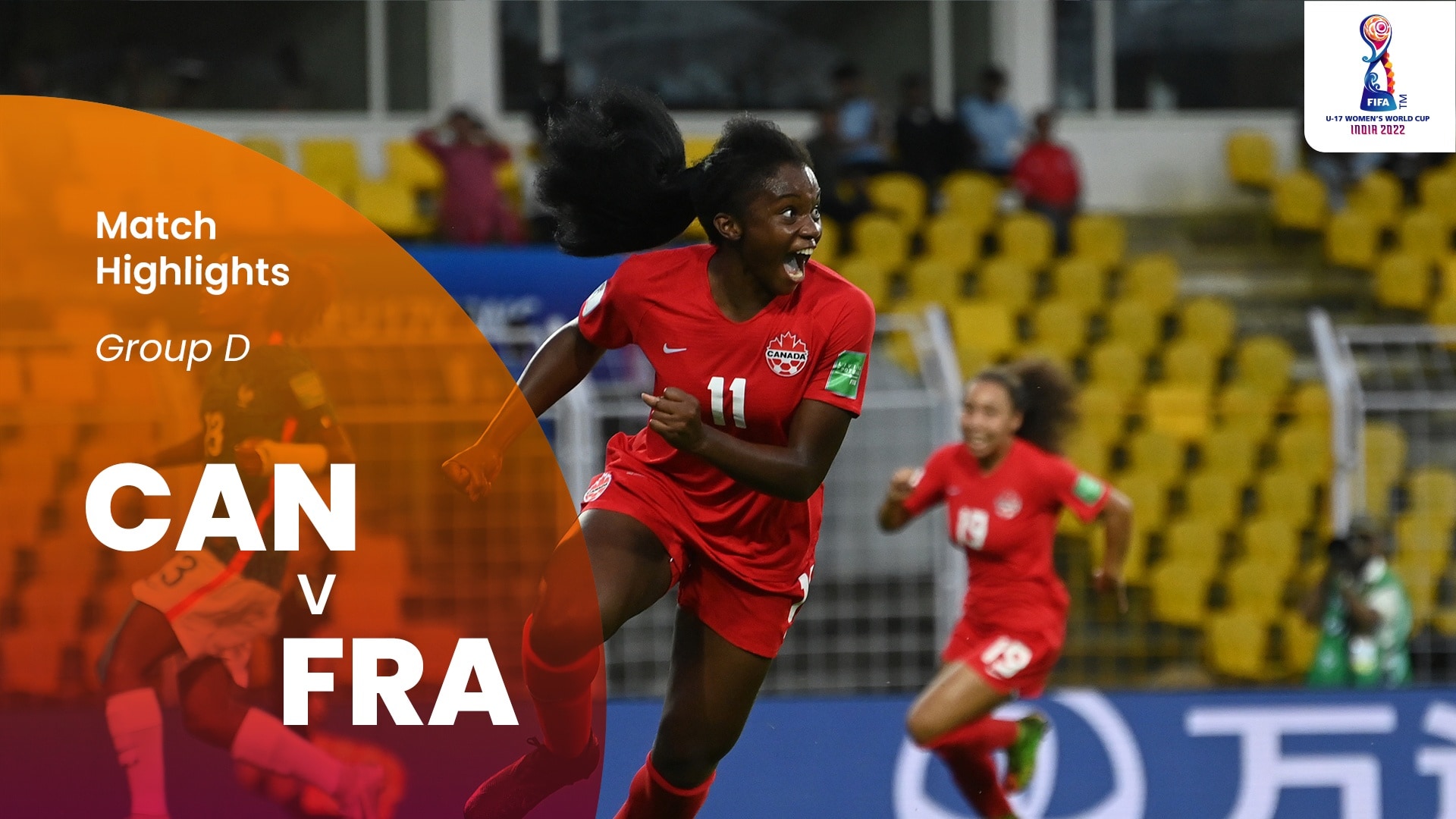 Canada v France | Group D | FIFA U-17 Women's World Cup India 2022™ | Highlights