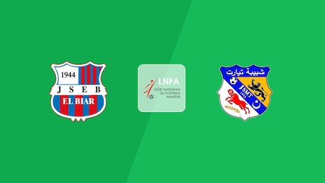 JS El Biar - JSM Tiaret | Ligue 2 2024/25 | Spiel in voller Länge