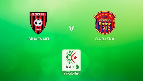 JSB Menaiel v CA Batna | Ligue 2 2024/25 | Algeria | Full Match Replay