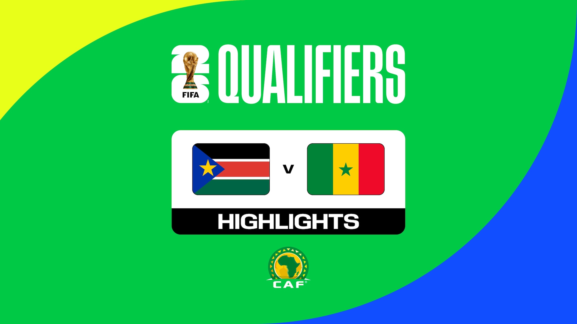 Sudão do Sul x Senegal | Eliminatórias CAF da Copa do Mundo da FIFA 26™ | Melhores momentos