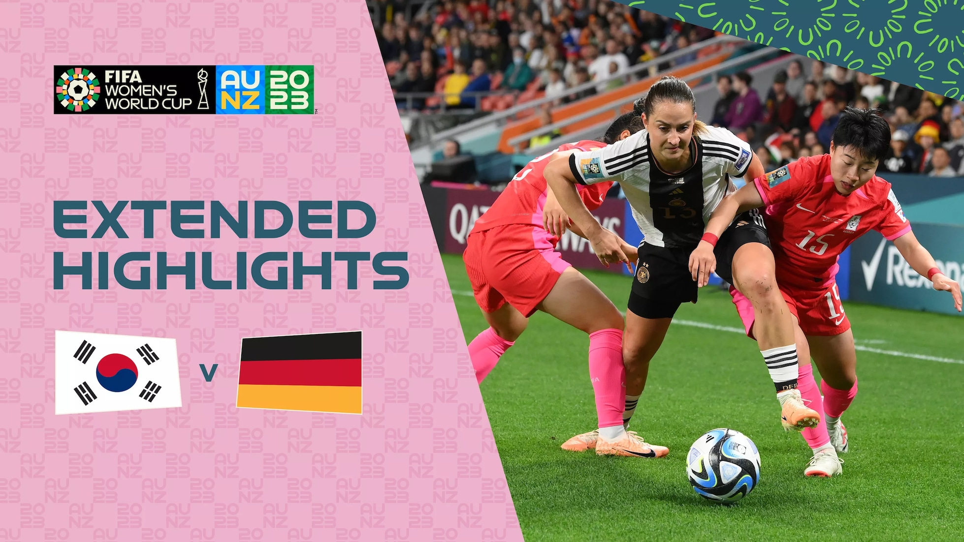 Republik Korea - Deutschland | Gruppe H | FIFA Frauen-Weltmeisterschaft Australien & Neuseeland 2023™ | Erweiterte Highlights