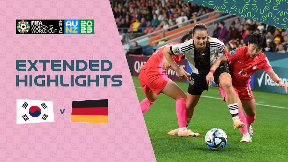 Korea Republic v Germany | Group H | FIFA Women's World Cup Australia & New Zealand 2023™ | Extended Highlights