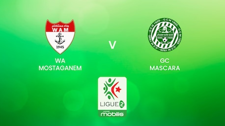 WA Mostaganem - GC Mascara | Ligue 2 2024/25 | Algerien| Spiel in voller Länge