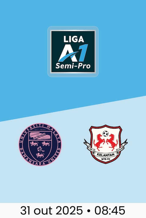 UM-Damansara United x Kelantan WTS FC | Liga Semi-Profissional A1 2025/26