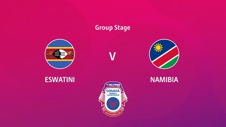 Esuatini vs Namibia | Fase de grupos | HOLLYWOODBETS COSAFA Women's Championship 2024 | Partido completo